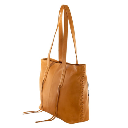 Concealed Carry Reagan Medium Leather Tote by Lady Conceal - Angler's Pro Tackle & Outdoors