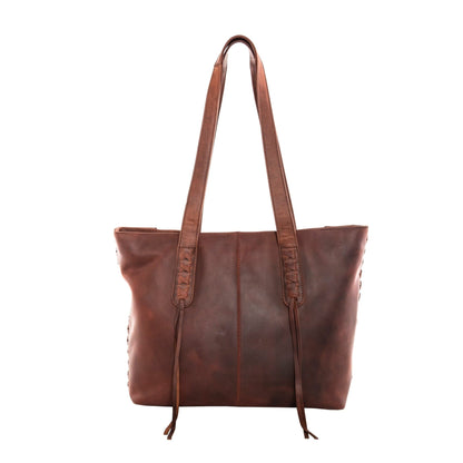 Concealed Carry Reagan Medium Leather Tote by Lady Conceal - Angler's Pro Tackle & Outdoors