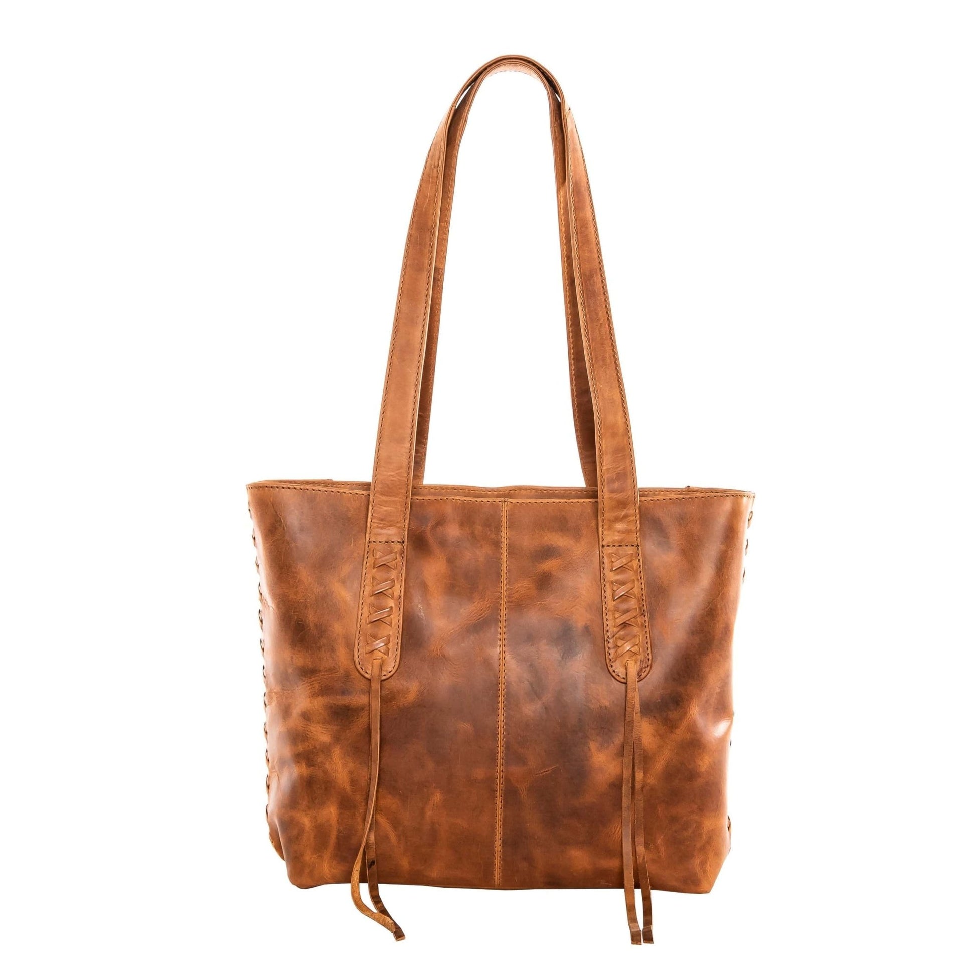 Concealed Carry Reagan Medium Leather Tote by Lady Conceal - Angler's Pro Tackle & Outdoors