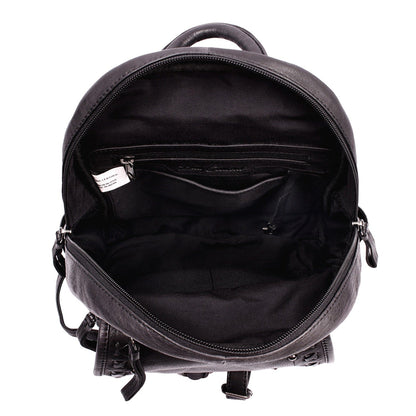 Concealed Carry RFID Daisy Leather Backpack by Lady Conceal - Angler's Pro Tackle & Outdoors