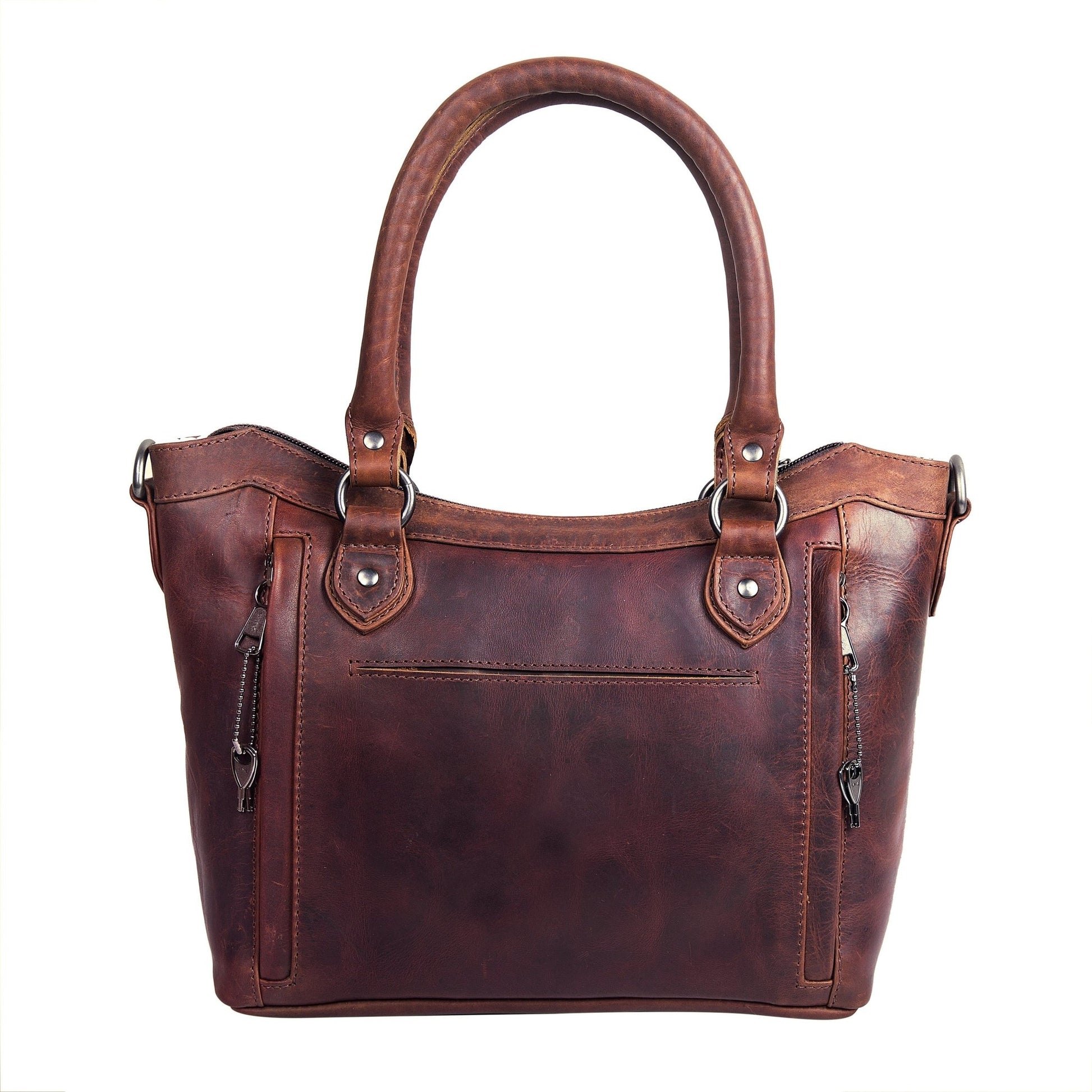 Concealed Carry Sadie Leather Satchel by Lady Conceal - Angler's Pro Tackle & Outdoors