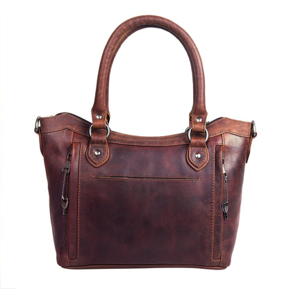 Concealed Carry Sadie Leather Satchel by Lady Conceal - Angler's Pro Tackle & Outdoors