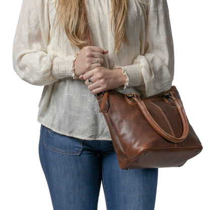 Concealed Carry Sadie Leather Satchel by Lady Conceal - Angler's Pro Tackle & Outdoors