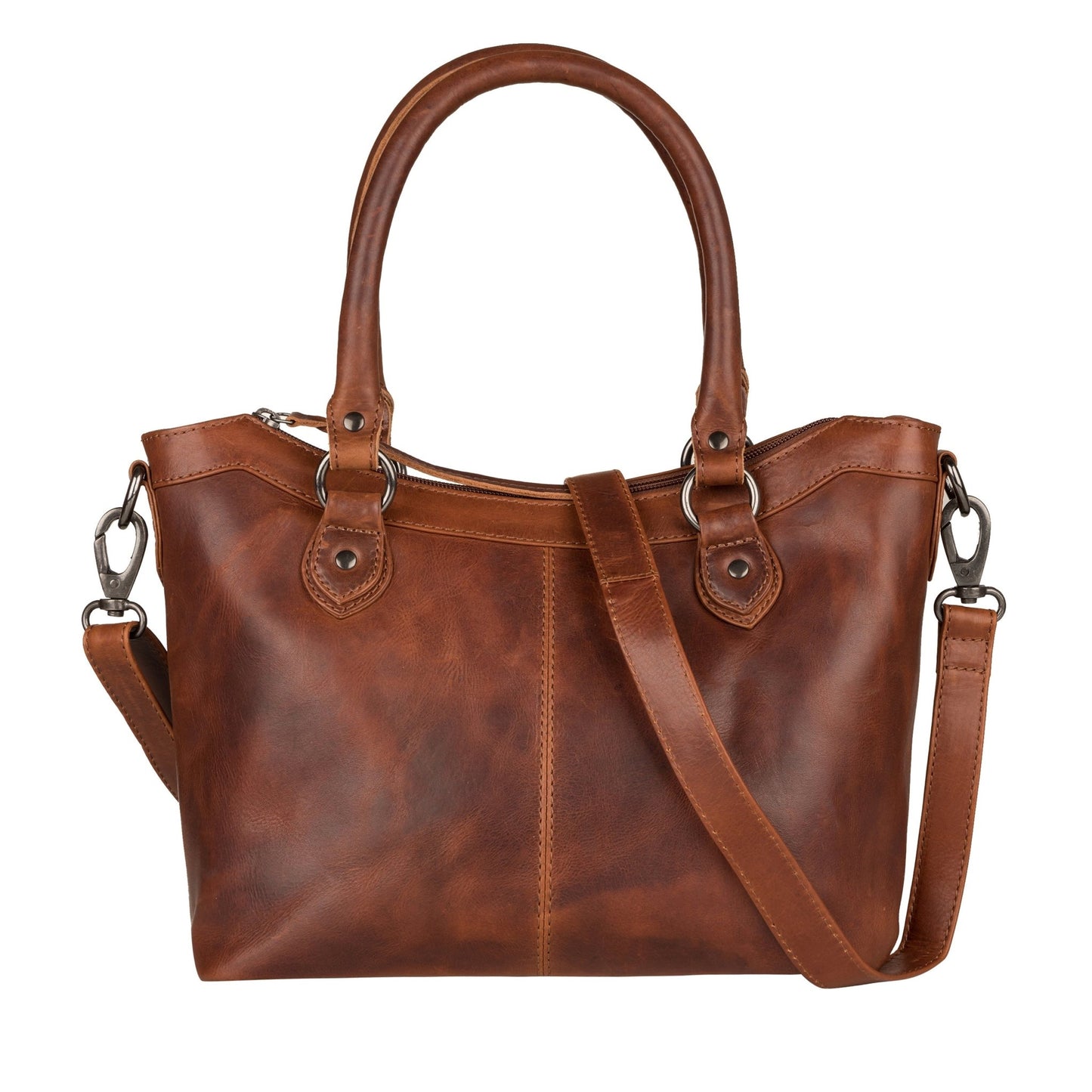 Concealed Carry Sadie Leather Satchel by Lady Conceal - Angler's Pro Tackle & Outdoors