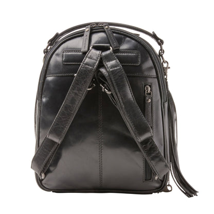 Concealed Carry Sawyer Leather Backpack by Lady Conceal - Angler's Pro Tackle & Outdoors