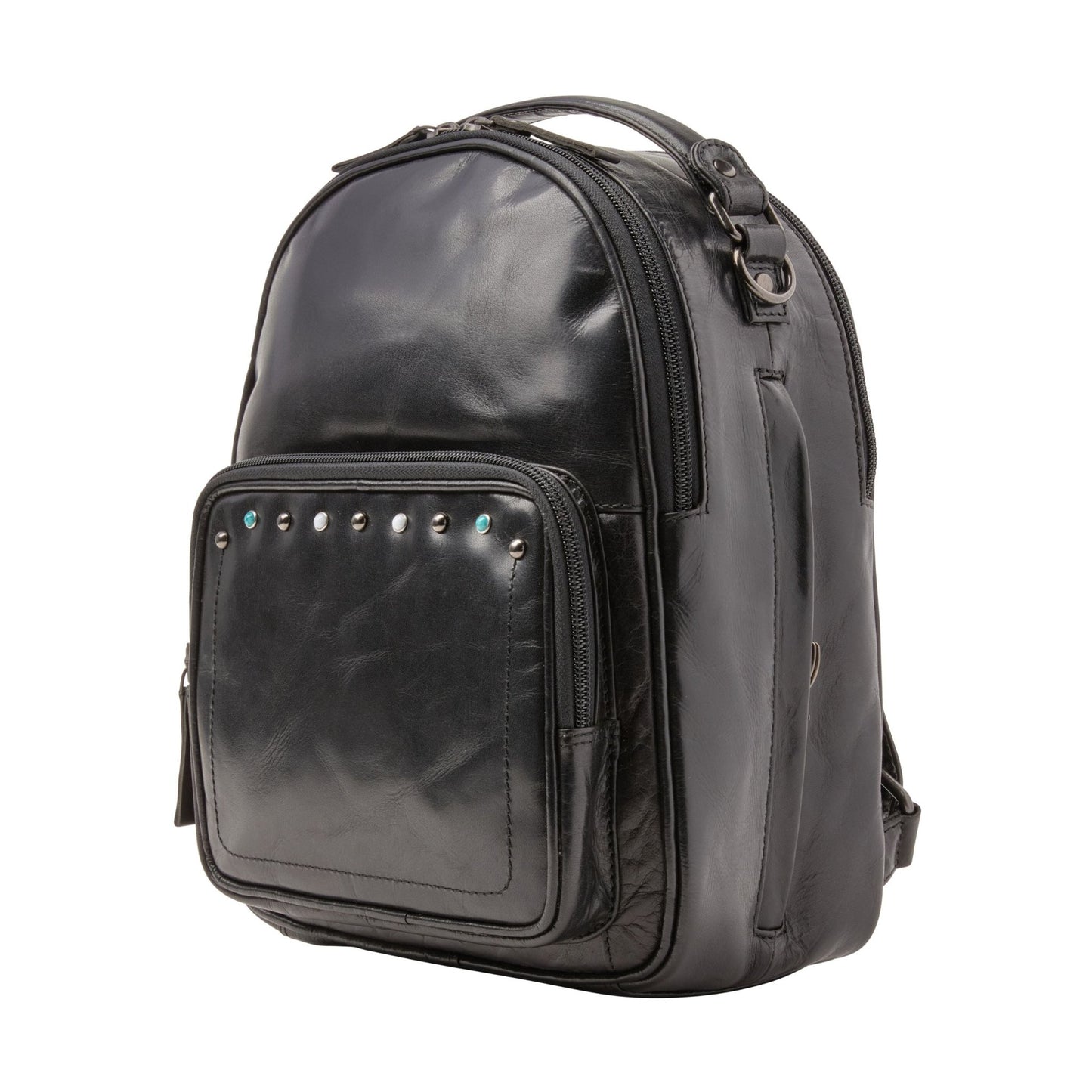 Concealed Carry Sawyer Leather Backpack by Lady Conceal - Angler's Pro Tackle & Outdoors