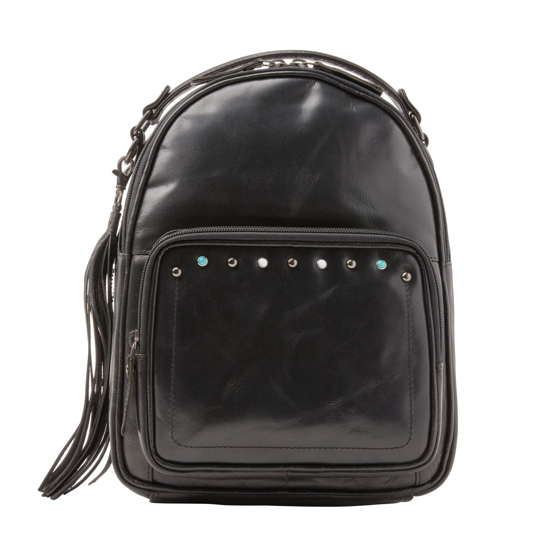 Concealed Carry Sawyer Leather Backpack by Lady Conceal - Angler's Pro Tackle & Outdoors