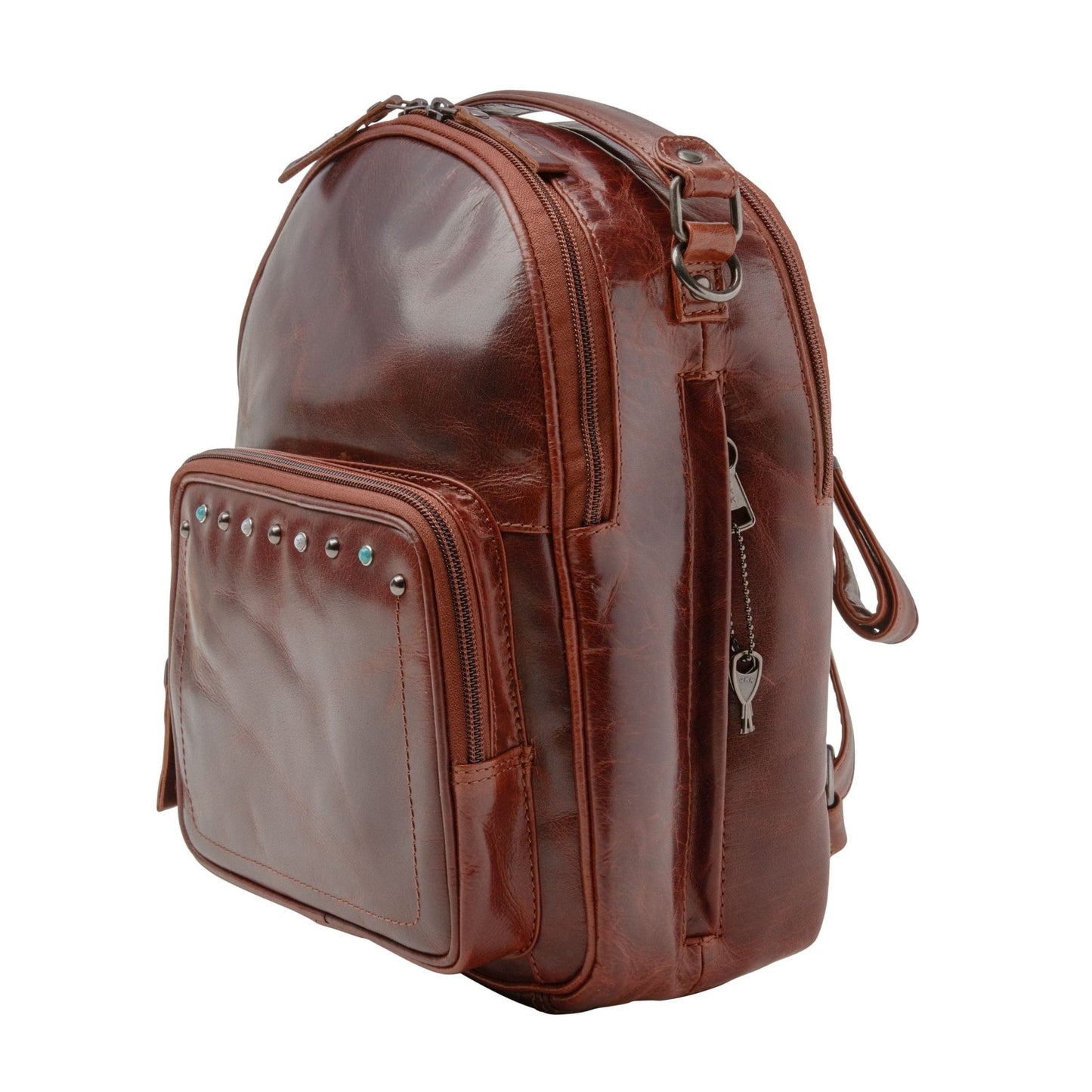 Concealed Carry Sawyer Leather Backpack by Lady Conceal - Angler's Pro Tackle & Outdoors