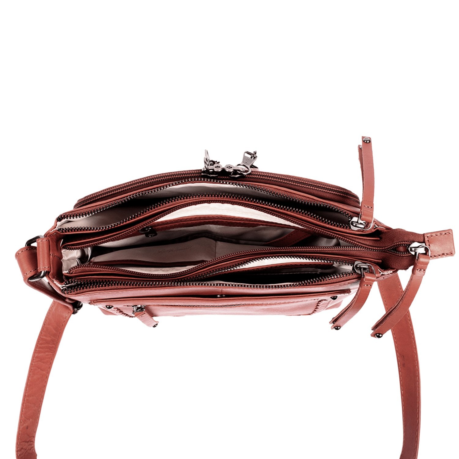 Concealed Carry Tatum Leather Crossbody by Lady Conceal - Angler's Pro Tackle & Outdoors