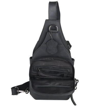 Concealed Carry Unisex Dakota Leather Sling by Lady Conceal - Angler's Pro Tackle & Outdoors