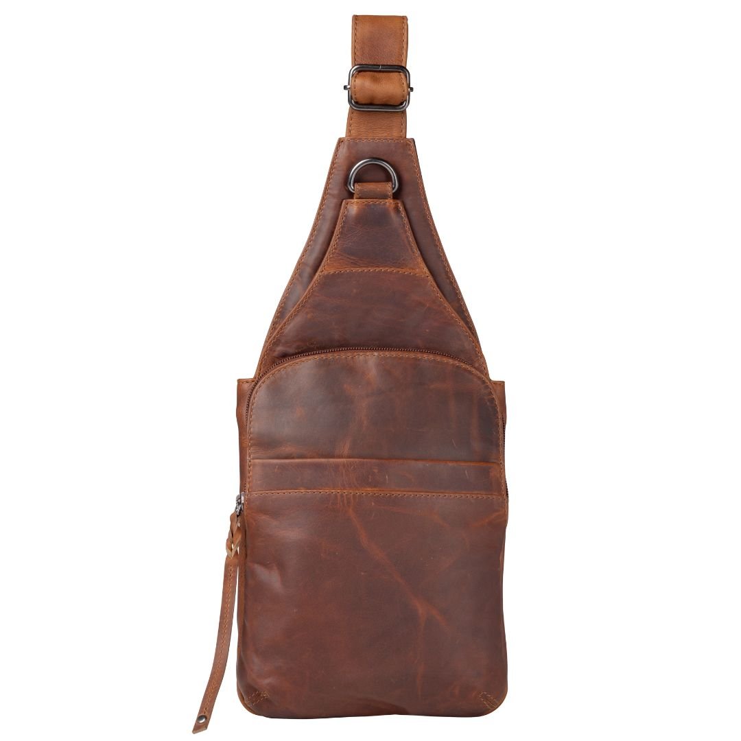 Concealed Carry Unisex Dakota Leather Sling by Lady Conceal - Angler's Pro Tackle & Outdoors