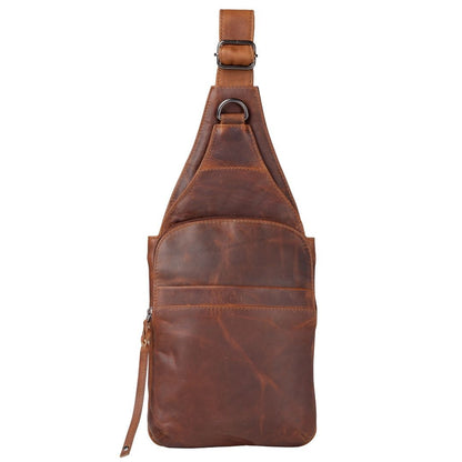 Concealed Carry Unisex Dakota Leather Sling by Lady Conceal - Angler's Pro Tackle & Outdoors