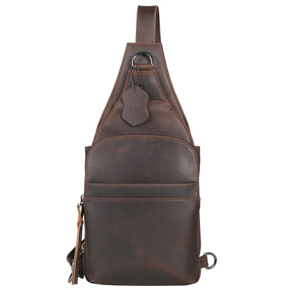 Concealed Carry Unisex Dakota Leather Sling by Lady Conceal - Angler's Pro Tackle & Outdoors