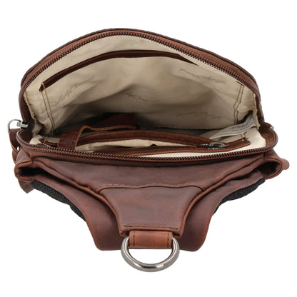 Concealed Carry Unisex Dakota Leather Sling by Lady Conceal - Angler's Pro Tackle & Outdoors