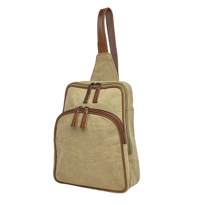 Concealed Carry Unisex Kennedy Canvas Sling Backpack - Angler's Pro Tackle & Outdoors