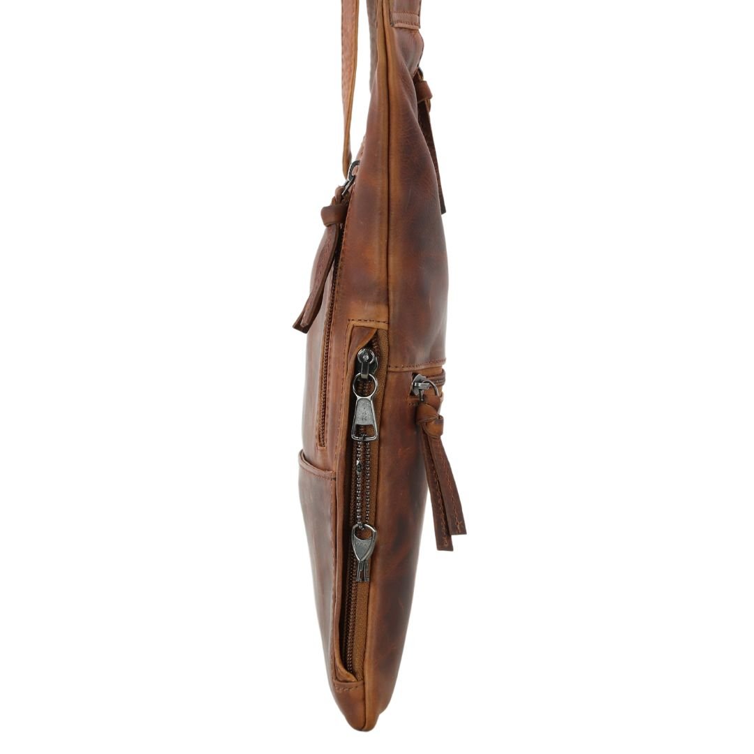 Concealed Carry Unisex Remi Leather Crossbody by Lady Conceal - Angler's Pro Tackle & Outdoors