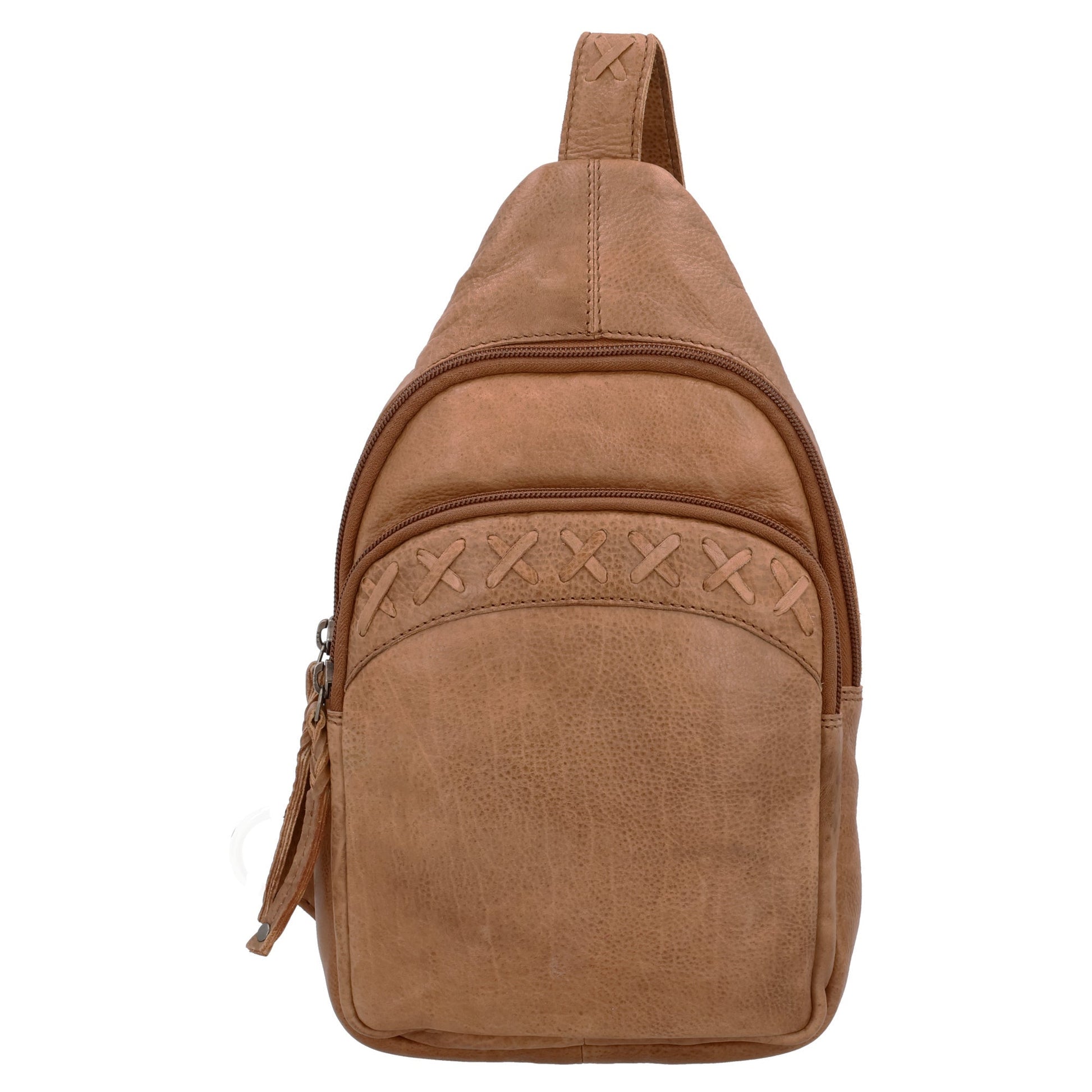 Concealed Carry Unisex Taylor Sling Leather Backpack by Lady Conceal - Angler's Pro Tackle & Outdoors