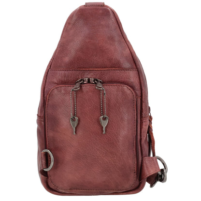 Concealed Carry Unisex Taylor Sling Leather Backpack by Lady Conceal - Angler's Pro Tackle & Outdoors
