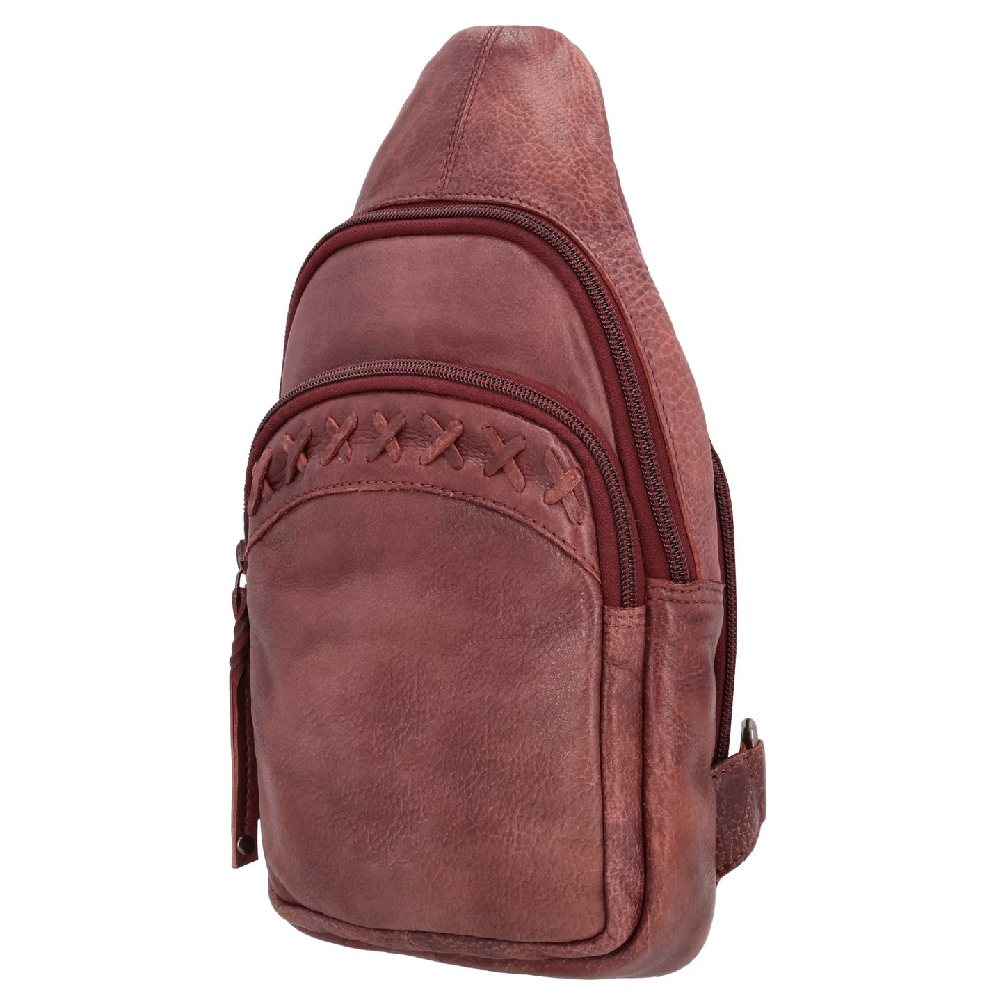 Concealed Carry Unisex Taylor Sling Leather Backpack by Lady Conceal - Angler's Pro Tackle & Outdoors