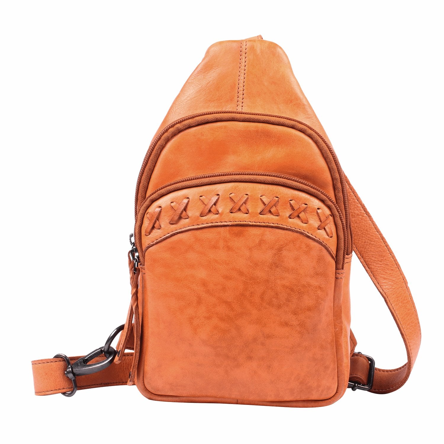 Concealed Carry Unisex Taylor Sling Leather Backpack by Lady Conceal - Angler's Pro Tackle & Outdoors