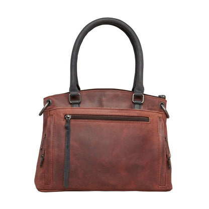 Concealed Carry Whitely Leather Satchel by Lady Conceal - Angler's Pro Tackle & Outdoors