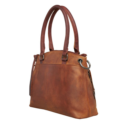 Concealed Carry Whitely Leather Satchel by Lady Conceal - Angler's Pro Tackle & Outdoors