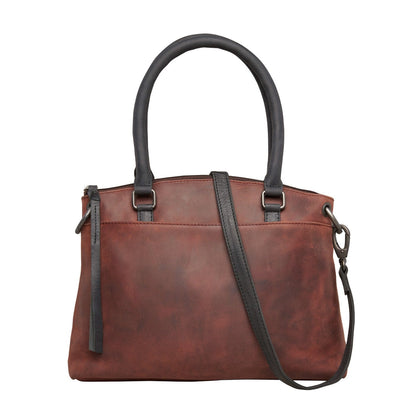 Concealed Carry Whitely Leather Satchel by Lady Conceal - Angler's Pro Tackle & Outdoors