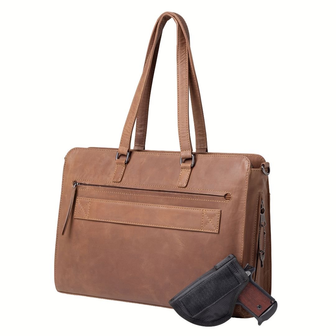 Concealed Carry Willow Computer Satchel by Lady Conceal - Angler's Pro Tackle & Outdoors