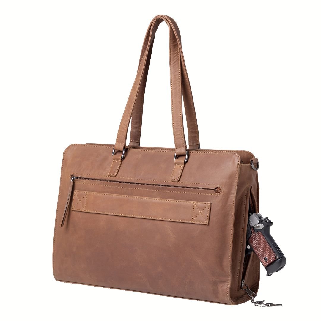 Concealed Carry Willow Computer Satchel by Lady Conceal - Angler's Pro Tackle & Outdoors