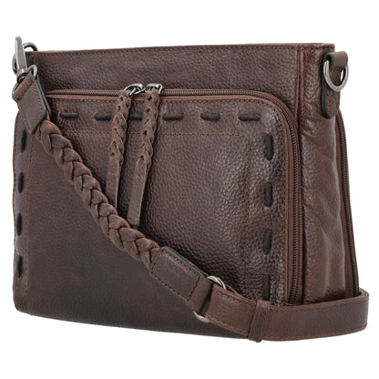 Concealed Carry Zoe Leather Crossbody by Lady Conceal - Angler's Pro Tackle & Outdoors