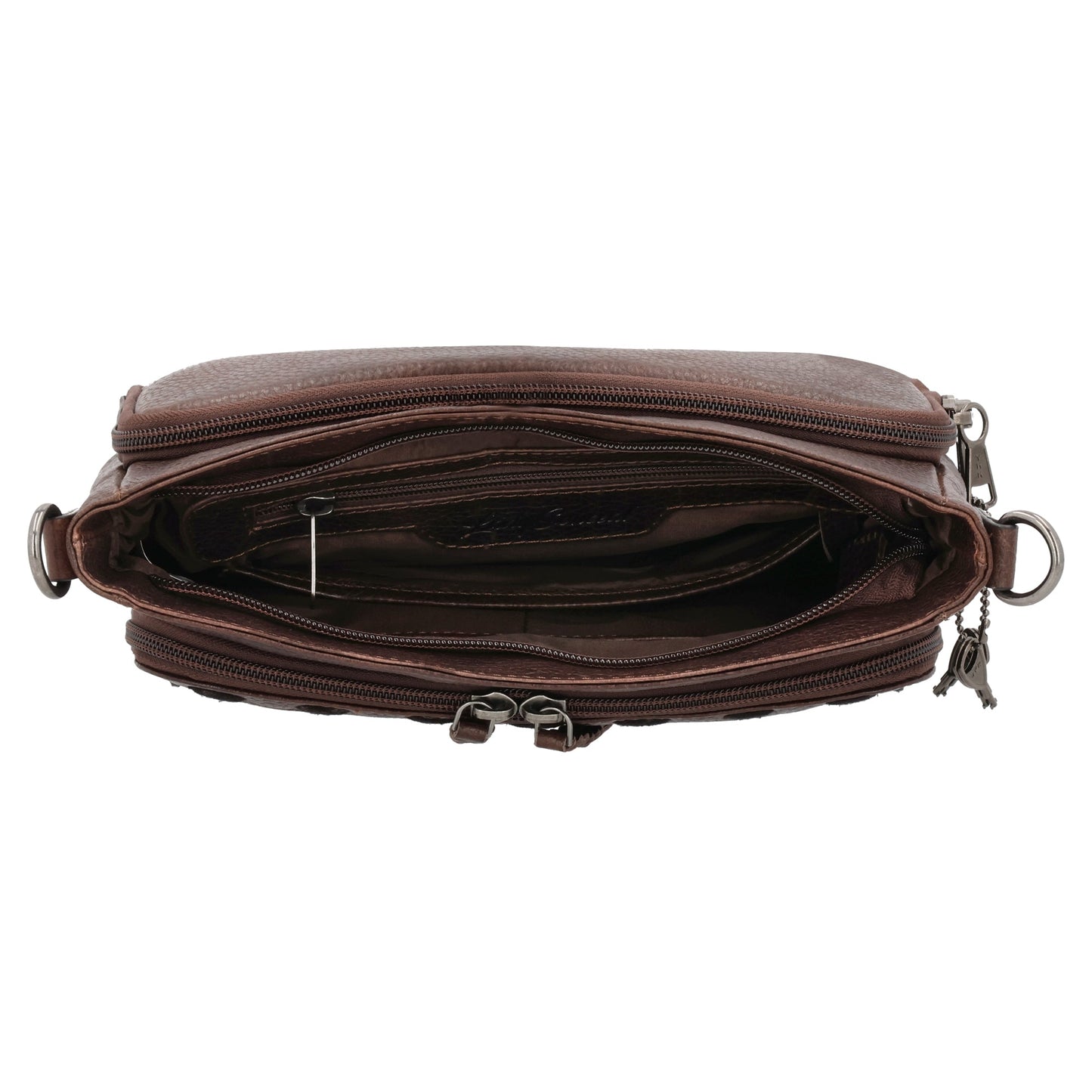 Concealed Carry Zoe Leather Crossbody by Lady Conceal - Angler's Pro Tackle & Outdoors