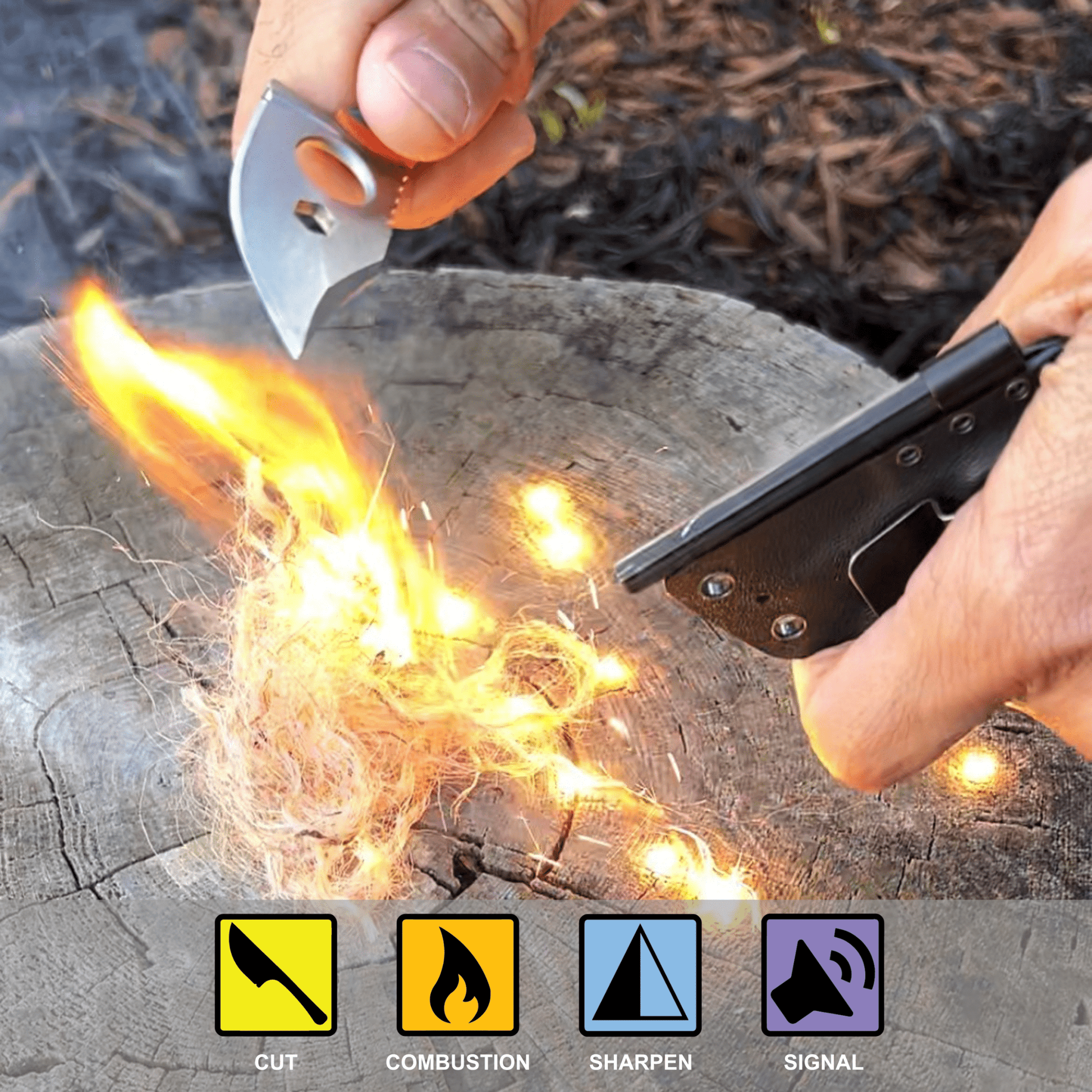 Contour Feather Adventure Survival Knife - Angler's Pro Tackle & Outdoors