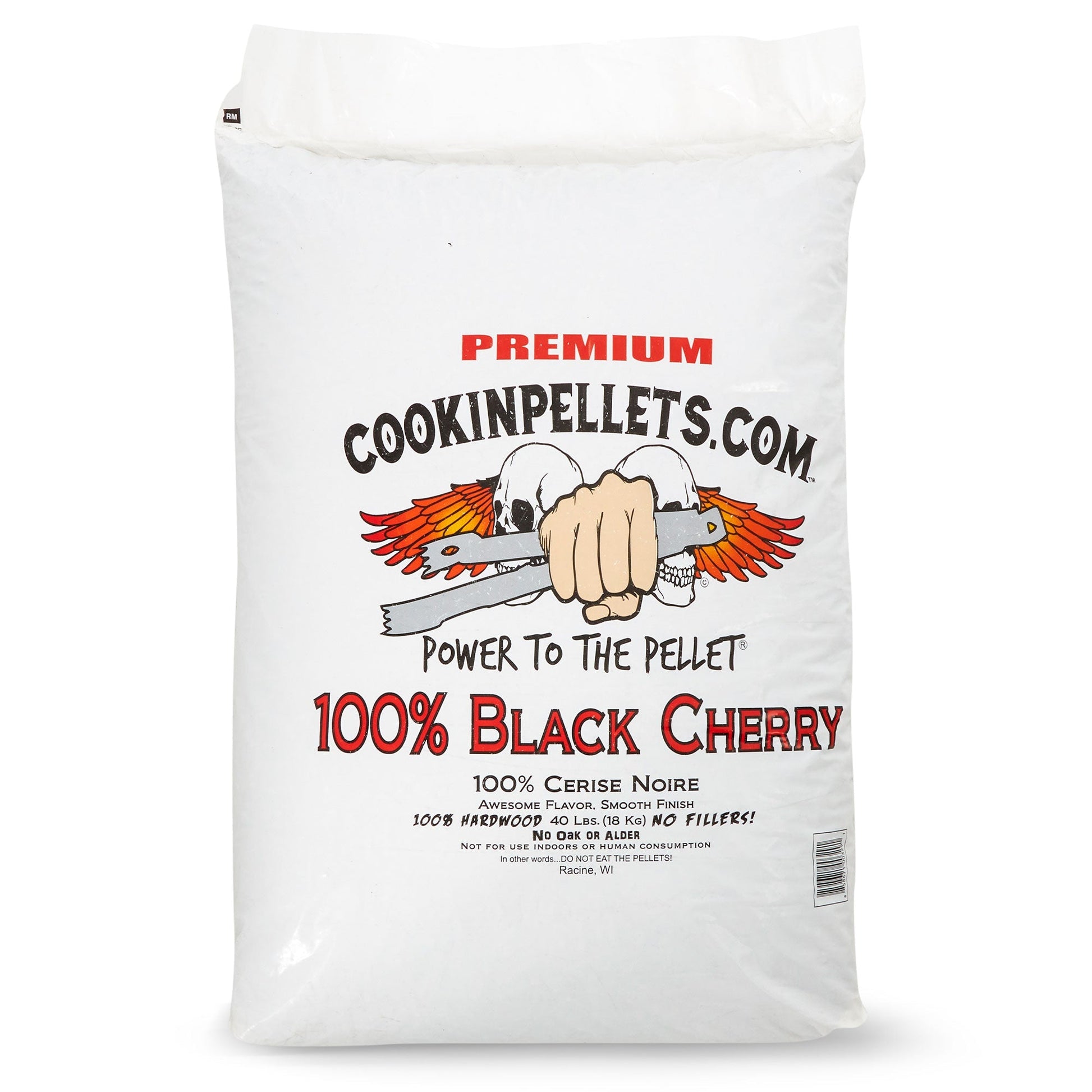 CookinPellets 40 Pound Black Cherry Grill Smoker Hardwood Wood Pellets (5 Pack) - Angler's Pro Tackle & Outdoors