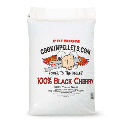 CookinPellets Black Cherry Smoker Hardwood Wood Pellets, 40 Pound Bag (4 Pack) - Angler's Pro Tackle & Outdoors