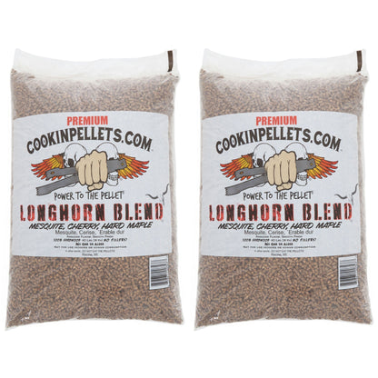 CookinPellets Premium 40 Lbs Apple Mash Hard Maple Smoker Wood Pellets, (2 Pack) - Angler's Pro Tackle & Outdoors