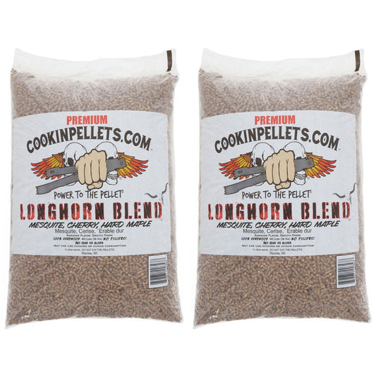 CookinPellets Premium 40 Lbs Apple Mash Hard Maple Smoker Wood Pellets, (2 Pack) - Angler's Pro Tackle & Outdoors