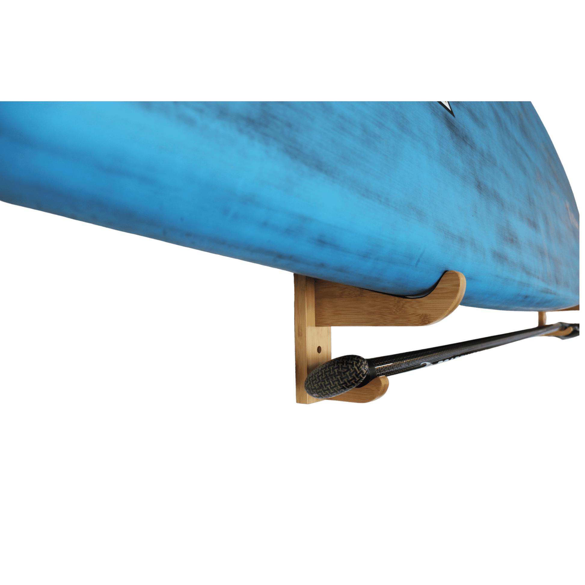 COR Surf Bamboo SUP Wall Mount with Paddle Rack - Angler's Pro Tackle & Outdoors