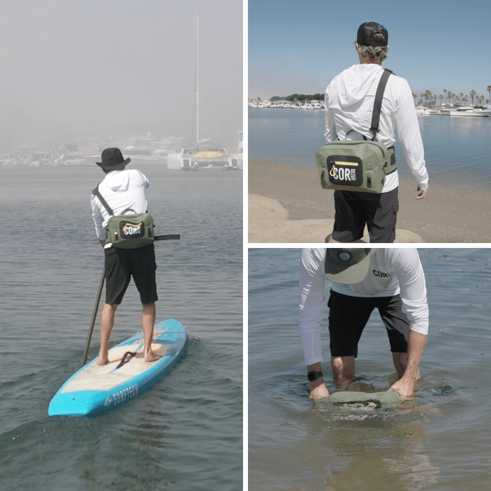 COR Surf Molokai Waterproof Lumbar Pack - 8L (Free IPX8 Cell Phone Case) - Angler's Pro Tackle & Outdoors