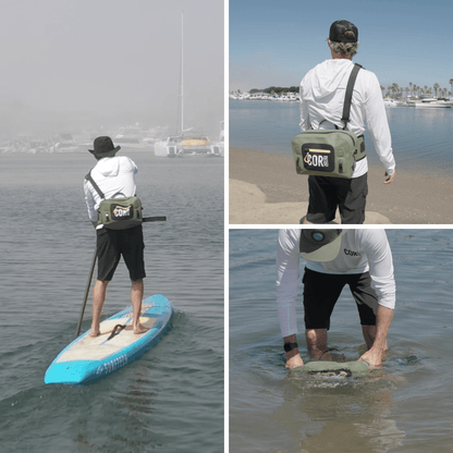 COR Surf Molokai Waterproof Lumbar Pack - 8L (Free IPX8 Cell Phone Case) - Angler's Pro Tackle & Outdoors