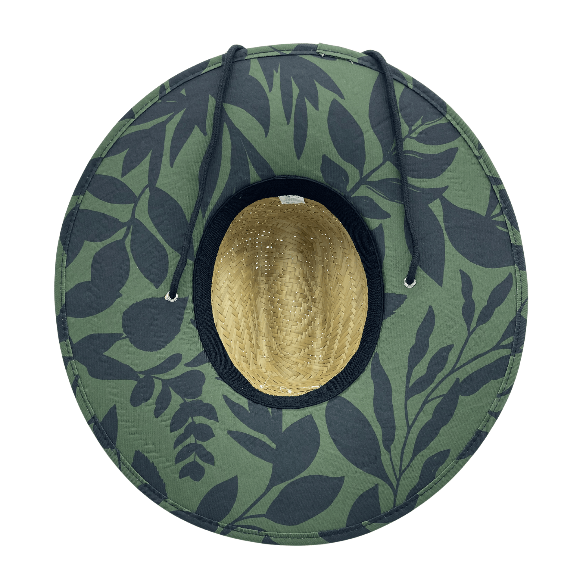 COR Surf Straw Beach Lifeguard Sun Hat - Kona Green - Angler's Pro Tackle & Outdoors