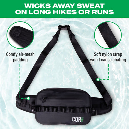 COR Surf Waterproof Hip Fanny Pack 2.5L - Angler's Pro Tackle & Outdoors