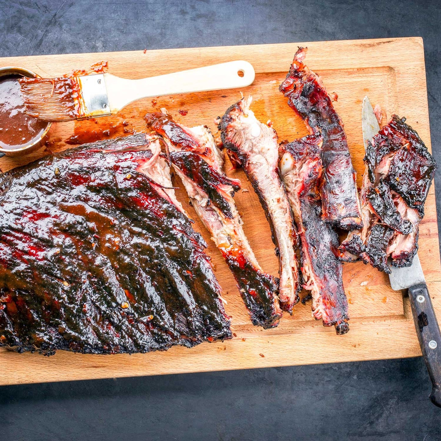 Pig of the Month BBQ *NEW*:  Bourbon Cherry Cordial BBQ Ribs