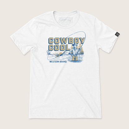 Cowboy Cool Bass Wrangler T-Shirt - Angler's Pro Tackle & Outdoors