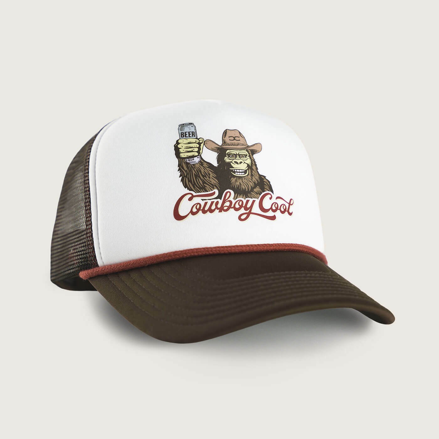 Cowboy Cool Bigfoot Hoedown Foam Trucker Hat - Angler's Pro Tackle & Outdoors