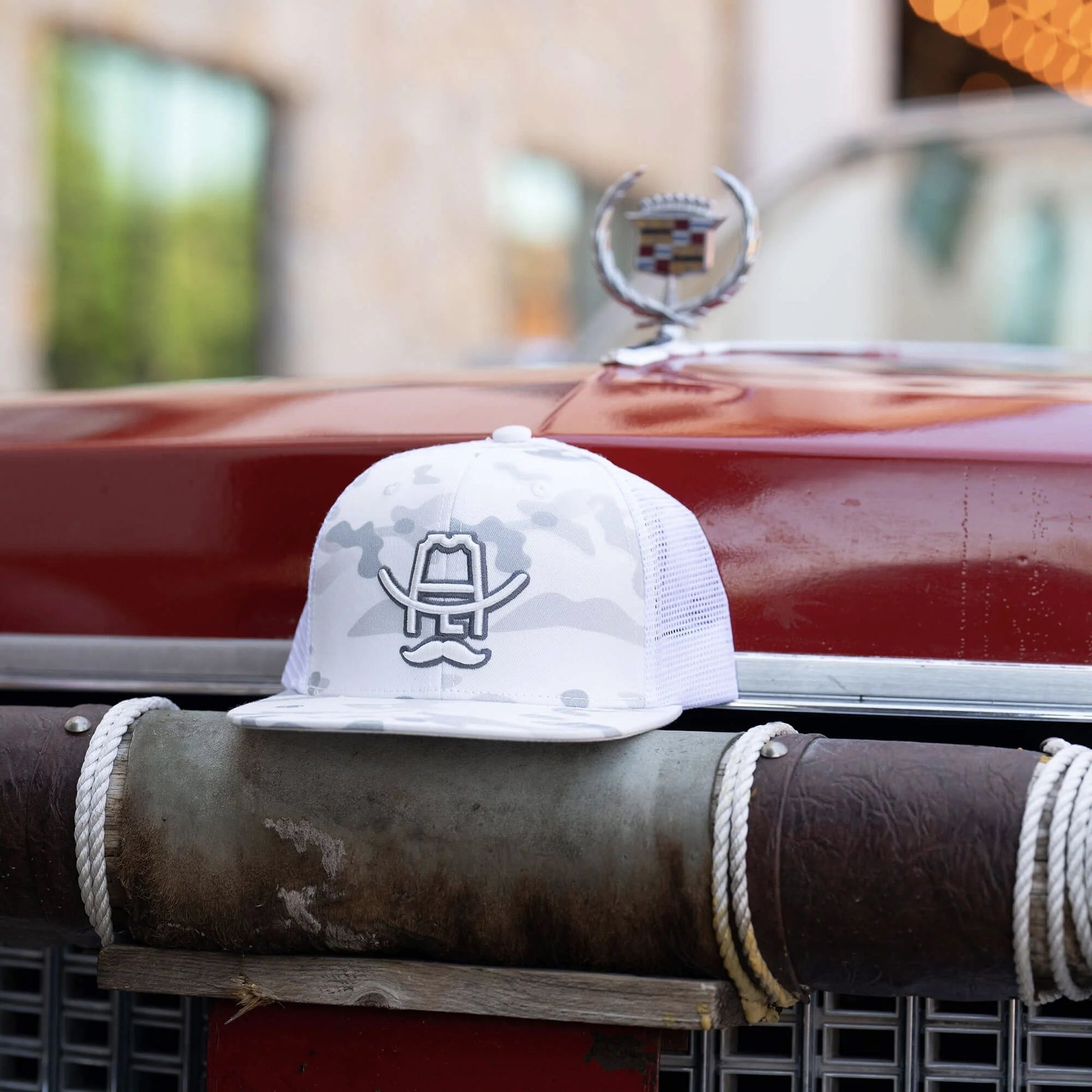 Cowboy Cool Hank 3D Hat - Snow Camo - Angler's Pro Tackle & Outdoors