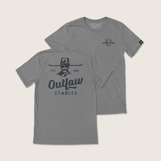 Cowboy Cool Outlaw Stables T-Shirt - Angler's Pro Tackle & Outdoors