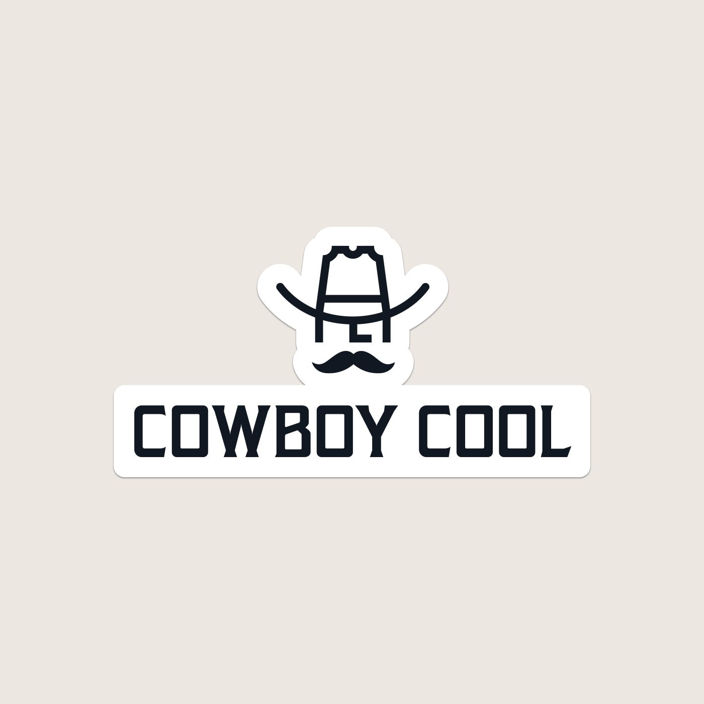 Cowboy Cool Sticker - Angler's Pro Tackle & Outdoors