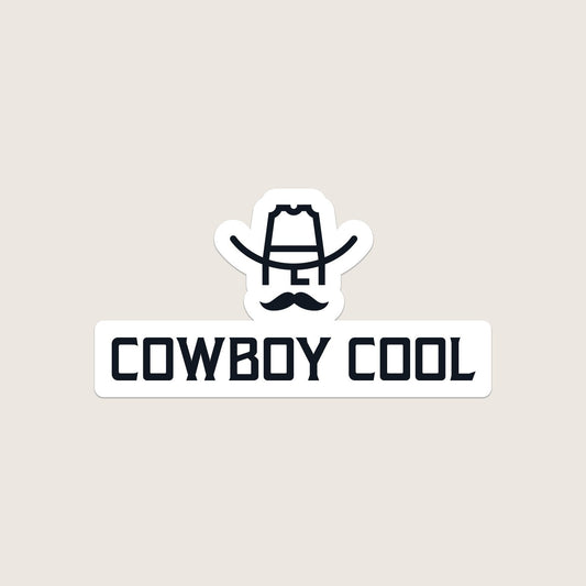 Cowboy Cool Sticker - Angler's Pro Tackle & Outdoors