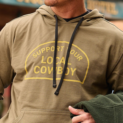 Cowboy Cool Support Your Local Cowboy Hoodie - Angler's Pro Tackle & Outdoors