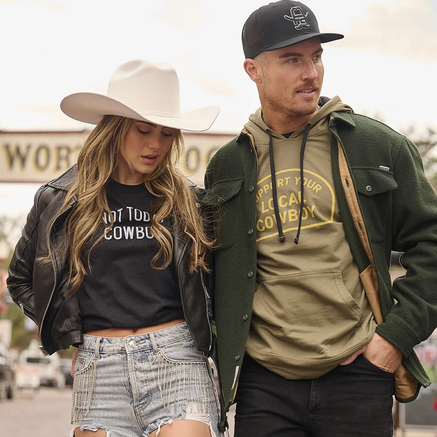 Cowboy Cool Support Your Local Cowboy Hoodie - Angler's Pro Tackle & Outdoors